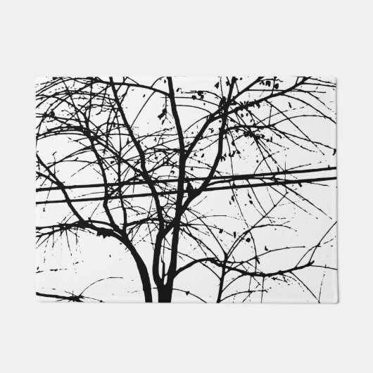 葉秋内の、分岐、電源ライン ドアマット (正面)