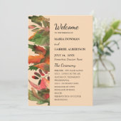 葉秋。秋スタイリッシュ植物学結婚院 プログラム (スタンド正面)