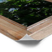 葉窓からのと海の視フェイク想 ポスター (角)