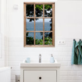 葉窓からのと海の視フェイク想 ポスター