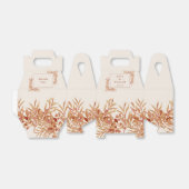 葉素朴秋秋の結婚式 フェイバーボックス (折り畳みなし)