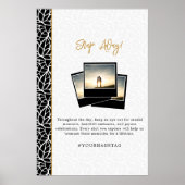 葉結婚のテーマ・スナップ遠くに #YOURHASHTAG ポスター (正面)