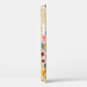 葉絵画花水彩継ぎ目無し  Case-Mate iPhoneケース (裏面 / 右)