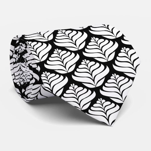 葉継ファンシーぎ目無し模様 ネクタイ (ロール)