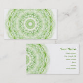 葉緑のSpiderweb 名刺 (正面/裏面)