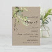 葉緑クラフト葉企業のパーティーイベント 招待状 (スタンド正面)