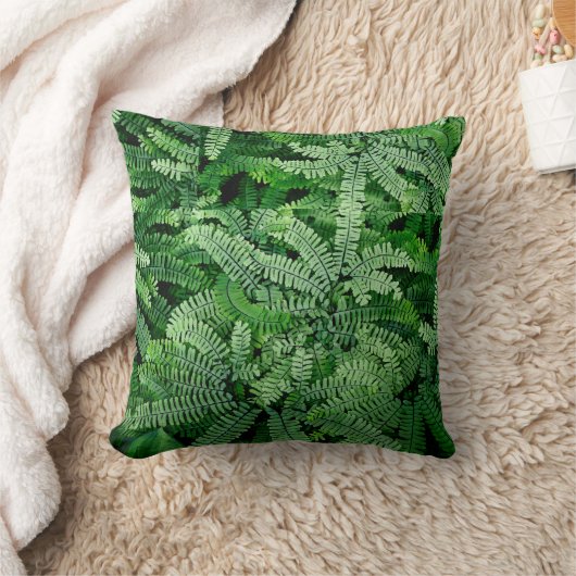 葉緑両面シダ： クッション (ブランケット)