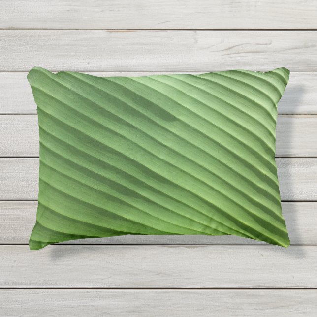 葉緑対角線 アウトドアクッション (正面)