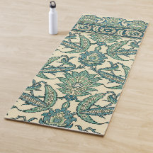 葉緑豊かなヴィンテージアラビア植物模様