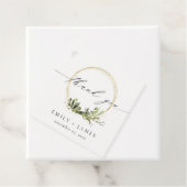 葉緑金ゴールドの葉の結婚水色感謝してい フェイバータグ (インサイチュ)