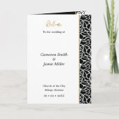 葉縁ど結婚日 プログラム (正面)