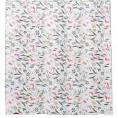 葉羽 シャワーカーテン (正面)