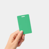 葉脈鮮やかと枝葉を持つ緑の葉 バッジ (手持ち)