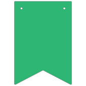 葉脈鮮やかと枝葉を持つ緑の葉 バンティングフラッグ (第3の旗)