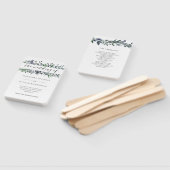 葉色の水色 | 結婚s ハンドファン (組立なし)