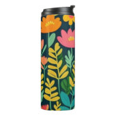葉花カラフルデザイン タンブラー (回転左)