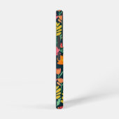 葉花カラフルデザイン SAMSUNG GALAXYケース (右側面)