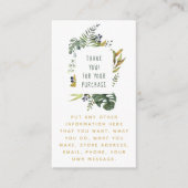 葉花リースフローラ縁ど エンクロージャーカード (正面)