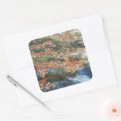 葉草と小川 スクエアシール (封筒)