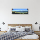 葉落ちた湖 キャンバスプリント (インサイチュ (寝室))