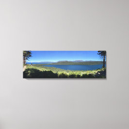 葉落ちた湖 キャンバスプリント