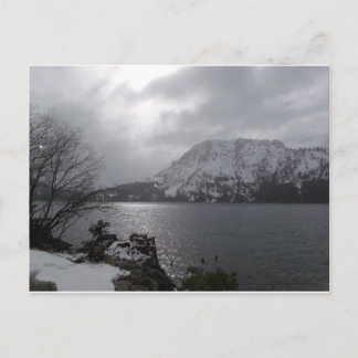 葉落ちた湖 ポストカード