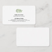 葉薬草 名刺 (正面/裏面)