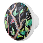 葉蝶絵画類 セラミックノブ (右)