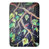 葉蝶絵画類 バスマット (正面縦)