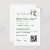 葉詳細符号 出欠カード (正面/裏面)