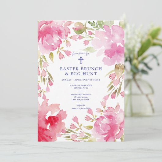 葉賛美復活祭 招待状 (スタンド正面)