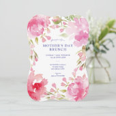 葉賛美母の日ブランチ 招待状 (スタンド正面)