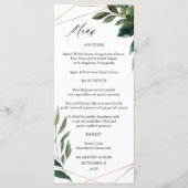 葉金ゴールドメニュー2 メニュー (正面)