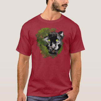 葉陰のパンサー Tシャツ