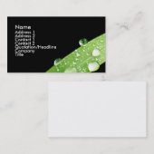 葉雨は名刺を落とします 名刺 (正面/裏面)