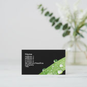 葉雨は名刺を落とします 名刺 (スタンド正面)