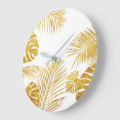 葉10 ラージ壁時計 (傾斜)