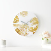 葉10 ラージ壁時計 (ホーム)