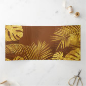 葉13 三つ折りクリスマスカード (内部)