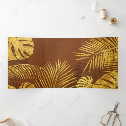 葉13 三つ折りクリスマスカード (内部)