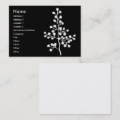 葉4番モノ | 名刺 (正面/裏面)