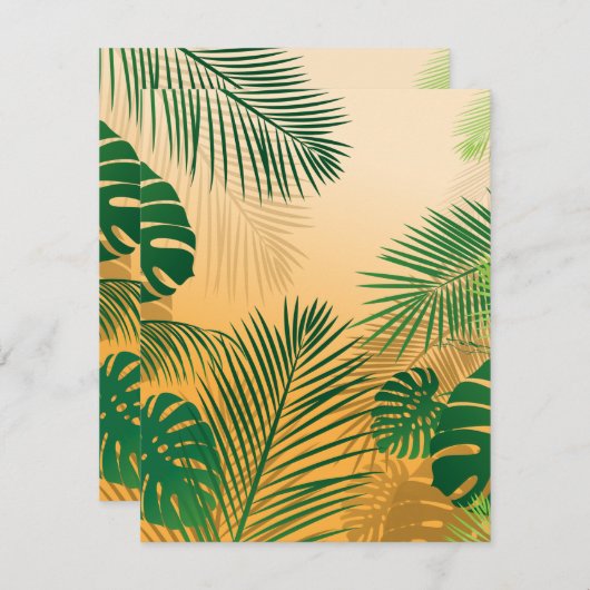 葉4 ノートカード (正面/裏面)