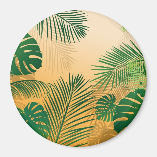 葉4 マグネット (正面)