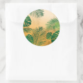 葉4 ラウンドシール (バッグ)