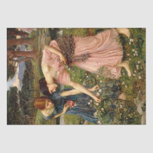 葉5月の間に葉芽を摘む – 1909  薄葉紙 (正面)