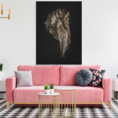 葉8色バージョンなし キャンバスプリント (インサイチュ (リビング))