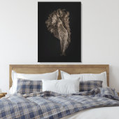 葉8色バージョンなし キャンバスプリント (インサイチュ (寝室))