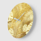 葉8 ラージ壁時計 (傾斜)