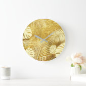 葉8 ラージ壁時計 (ホーム)