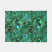 葉、やし ドアマット (正面)